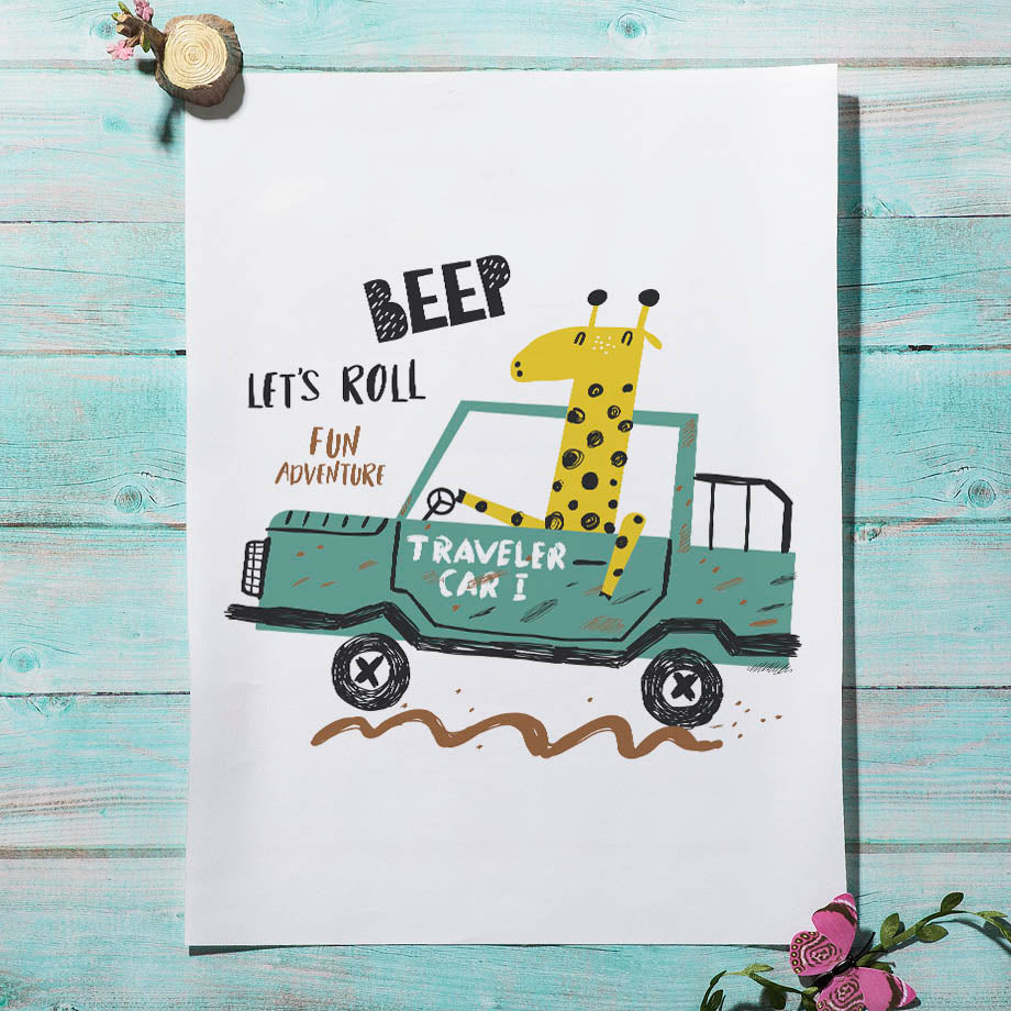 Boom Truck & Crane Wall Art - 4 Seasons Home Gadgets