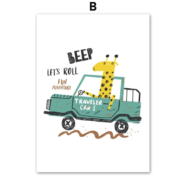 Boom Truck & Crane Wall Art - 4 Seasons Home Gadgets