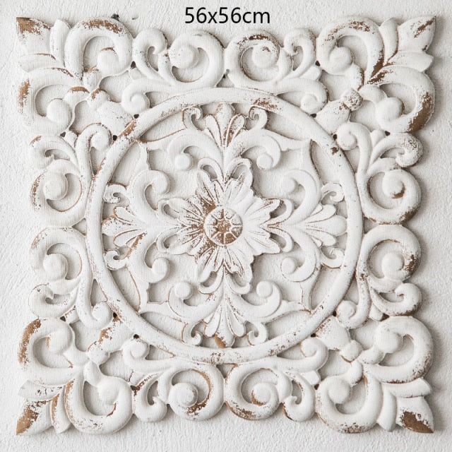 French Decorative Carved Floral Wall Décor - 4 Seasons Home Gadgets