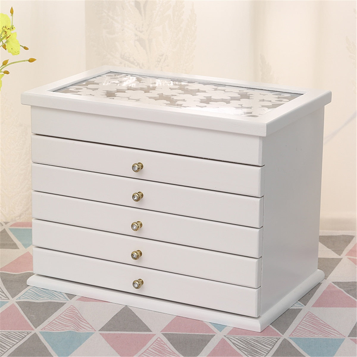 Large Organizer Jewelry Box - 4 Seasons Home Gadgets