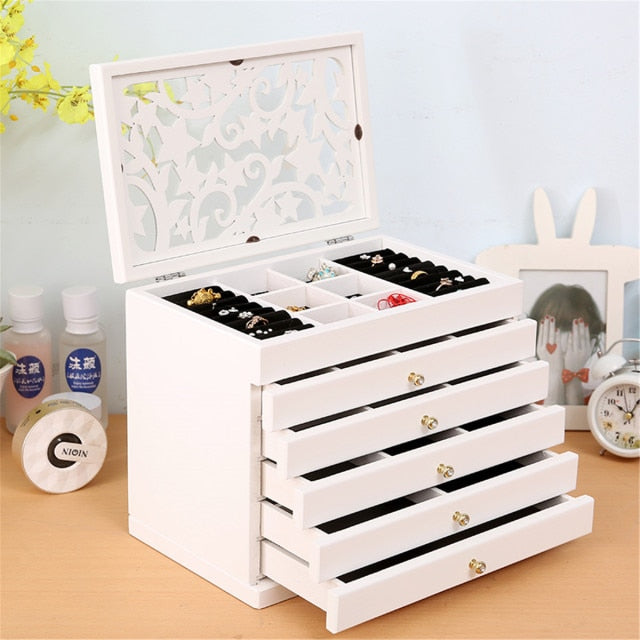 Large Organizer Jewelry Box - 4 Seasons Home Gadgets