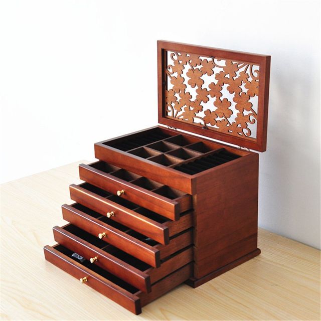 Large Organizer Jewelry Box - 4 Seasons Home Gadgets