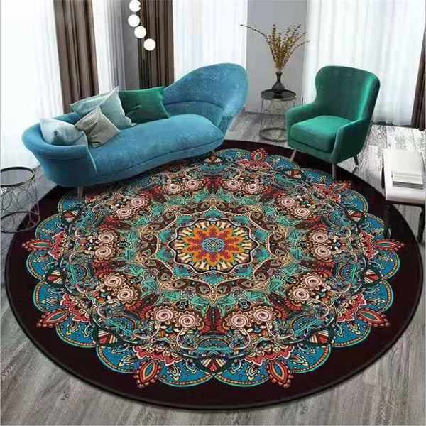 Mandala Palette Rug - 4 Seasons Home Gadgets