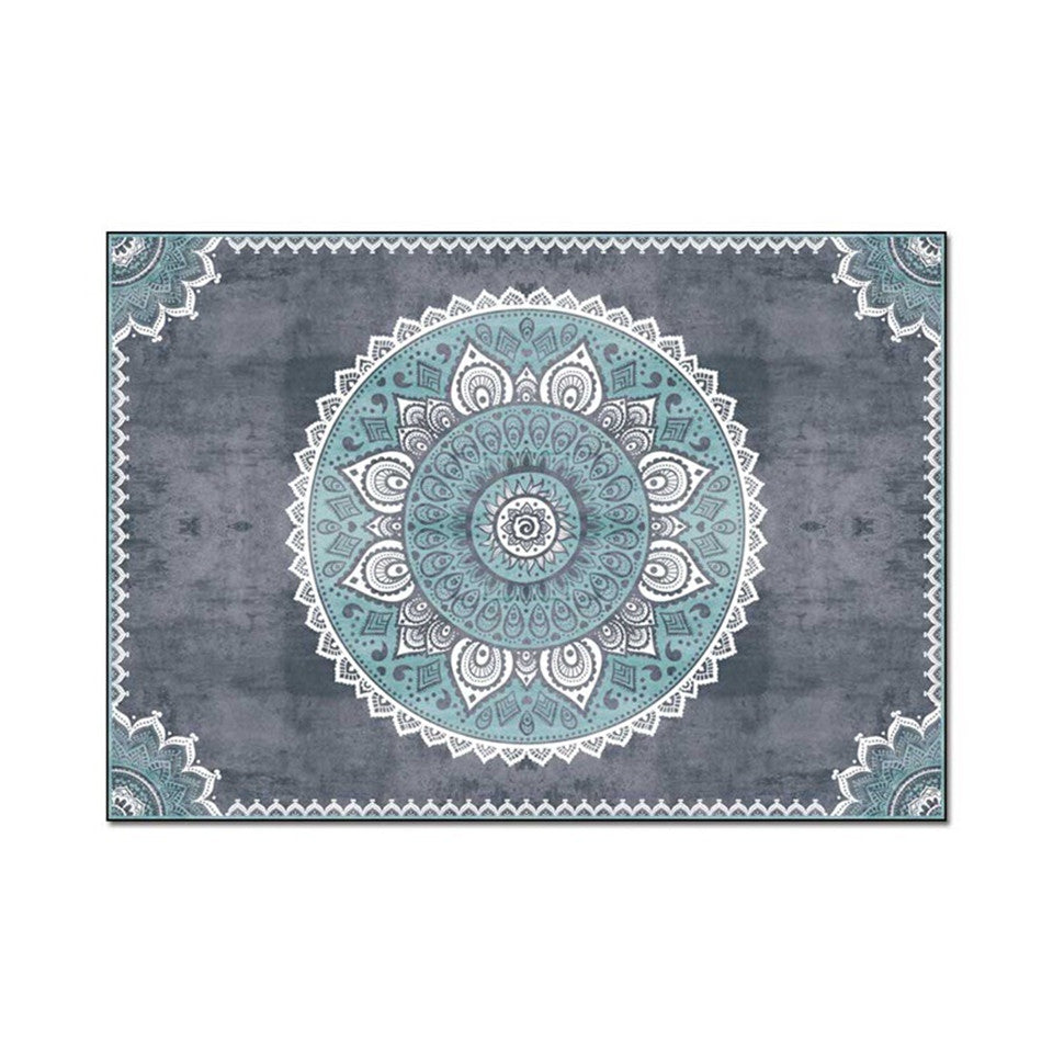 Grey Lotus Mandala Anti-Fatigue Mat - 4 Seasons Home Gadgets