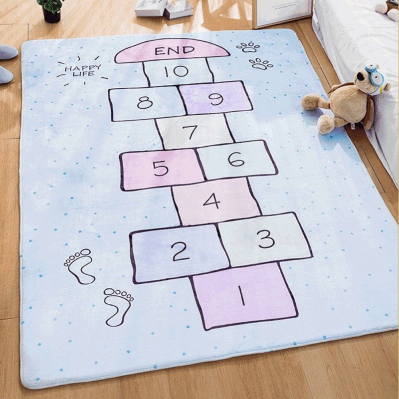 Fun Hopscotch Rug - 4 Seasons Home Gadgets