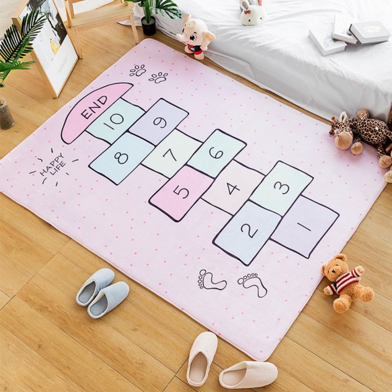 Fun Hopscotch Rug - 4 Seasons Home Gadgets