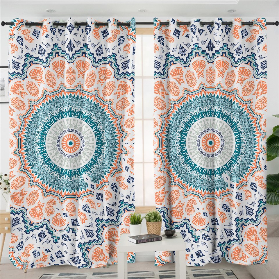 Mandala Blackout Curtain - 4 Seasons Home Gadgets