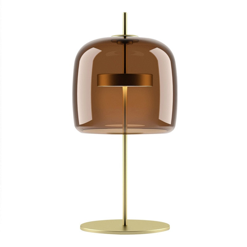 Amber Glass Led Lamp - 4 Seasons Home Gadgets