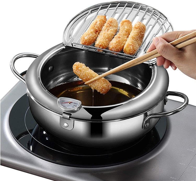 Japanese Deep Frying Pot - 4 Seasons Home Gadgets