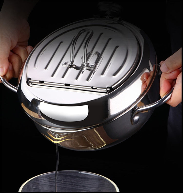 Japanese Deep Frying Pot - 4 Seasons Home Gadgets