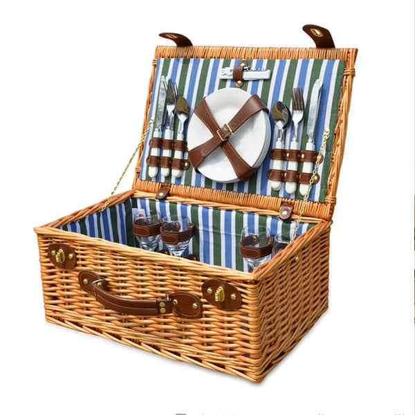 Willow Picnic Basket - 4 Seasons Home Gadgets