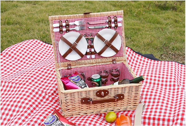 Willow Picnic Basket - 4 Seasons Home Gadgets