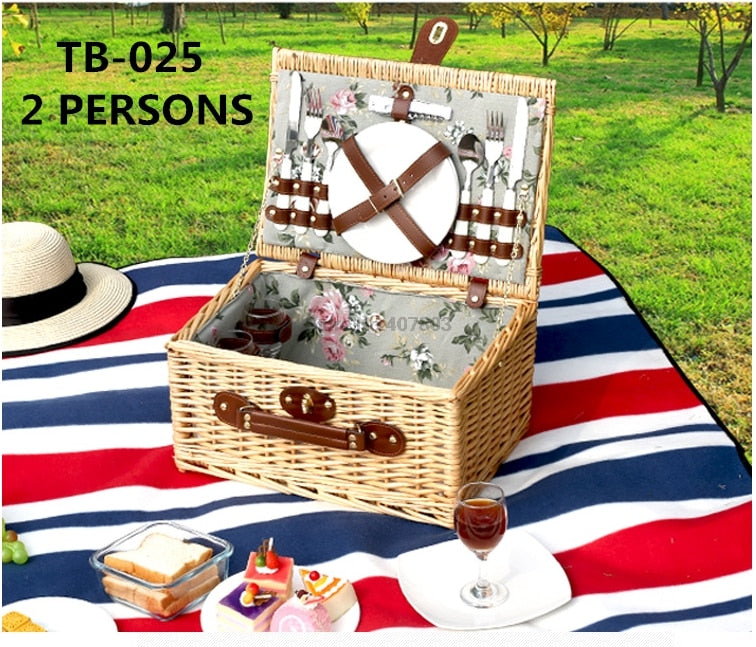 Willow Picnic Basket - 4 Seasons Home Gadgets