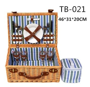 Willow Picnic Basket - 4 Seasons Home Gadgets