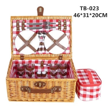 Willow Picnic Basket - 4 Seasons Home Gadgets