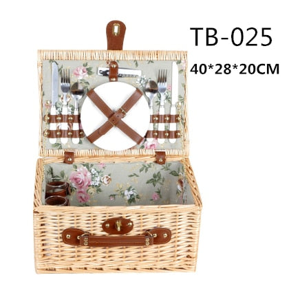 Willow Picnic Basket - 4 Seasons Home Gadgets