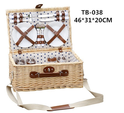 Willow Picnic Basket - 4 Seasons Home Gadgets