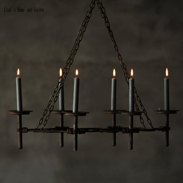 Contemporary Hanging Metal Candelabra - 4 Seasons Home Gadgets