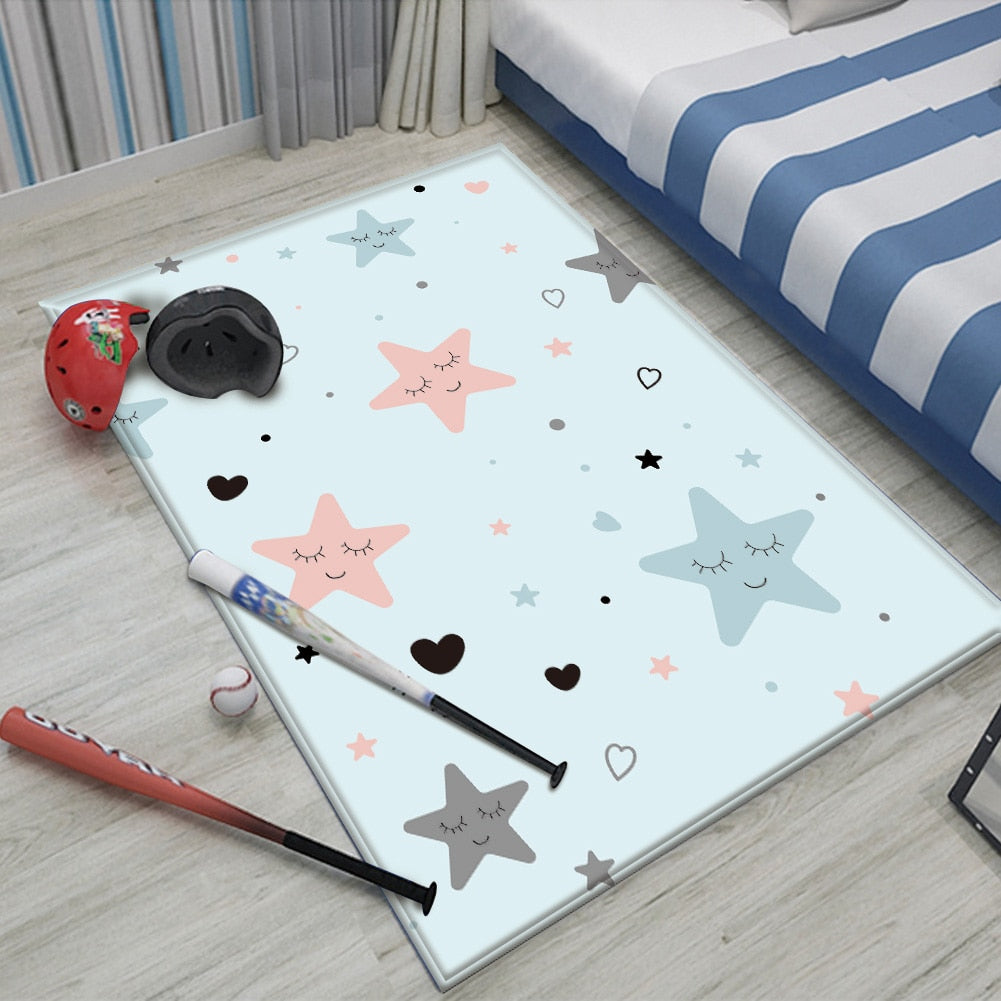 Star in Galaxy &  Safari Zoo Rug - 4 Seasons Home Gadgets