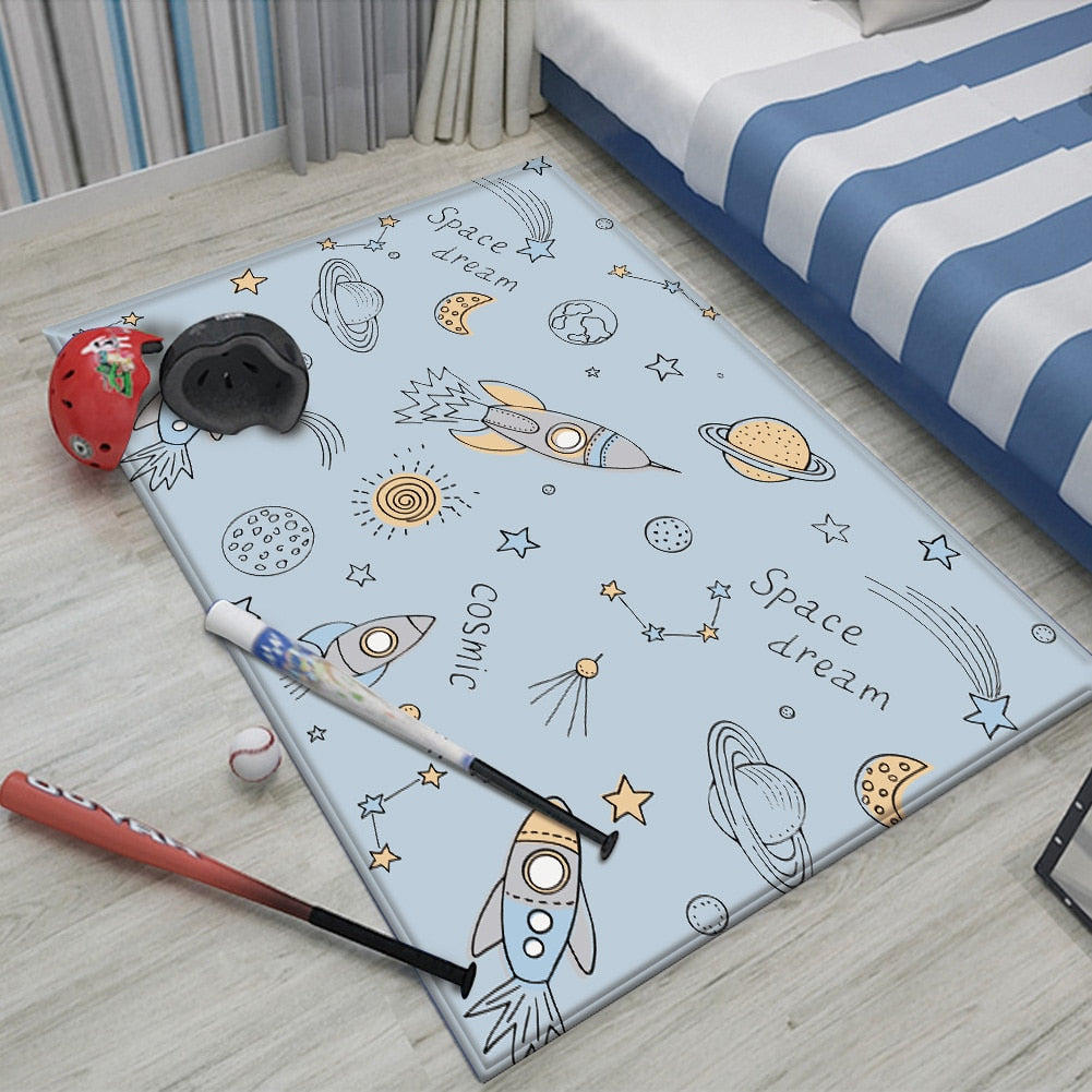 Star in Galaxy &  Safari Zoo Rug - 4 Seasons Home Gadgets