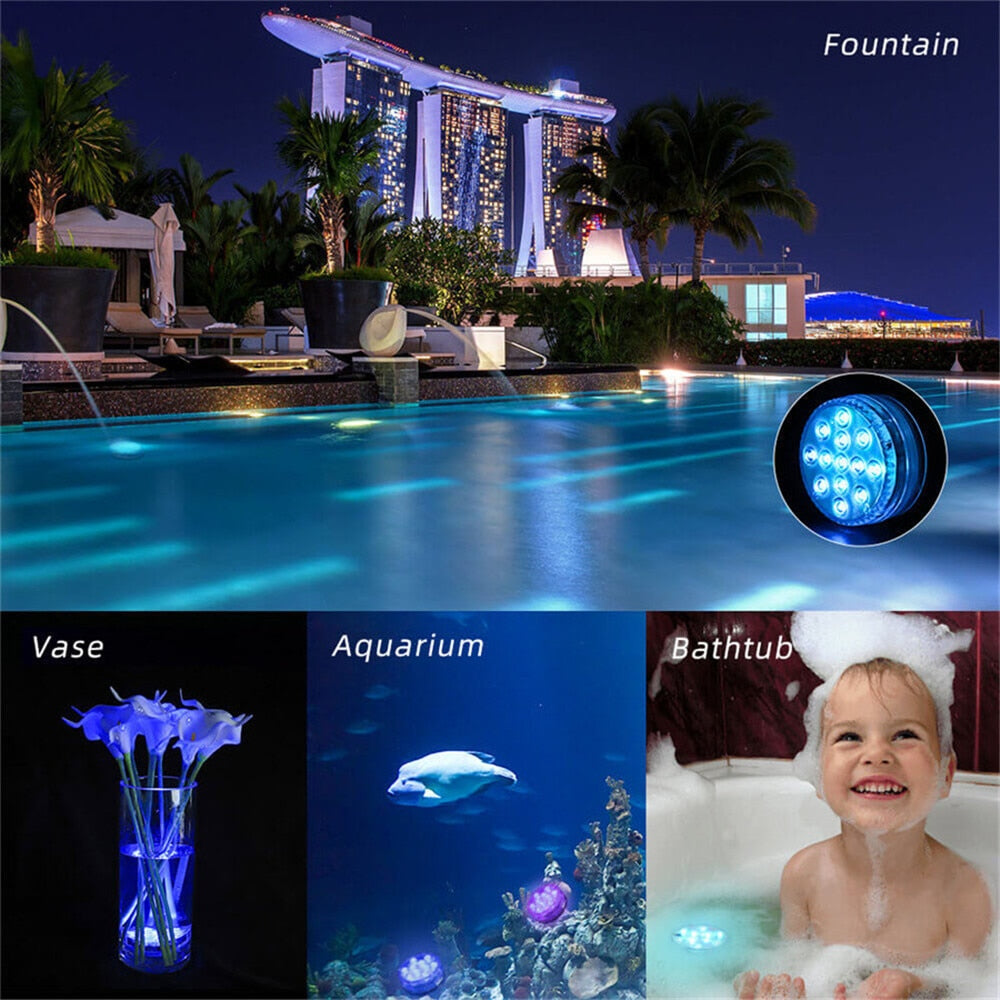 LED Waterproof Swimming Pool Light - 4 Seasons Home Gadgets