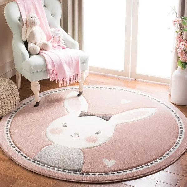 Cartoon Round Area Rug - 4 Seasons Home Gadgets