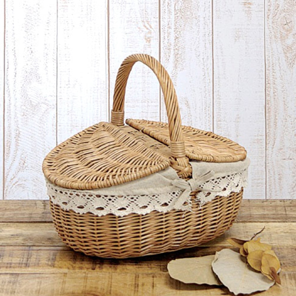 Country Picnic Basket - 4 Seasons Home Gadgets