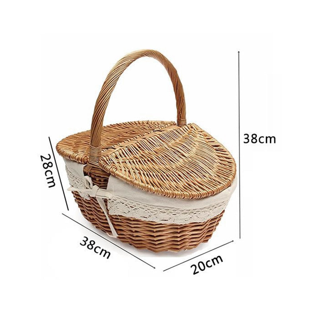 Country Picnic Basket - 4 Seasons Home Gadgets