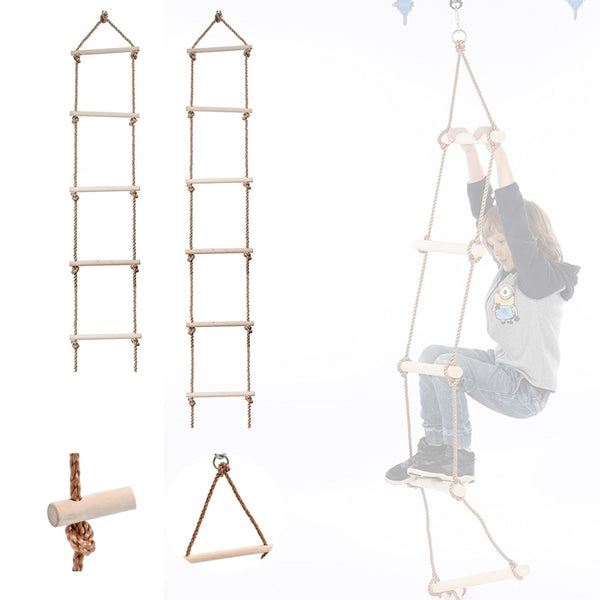 5 Steps Children Climbing Rope Ladder - 4 Seasons Home Gadgets