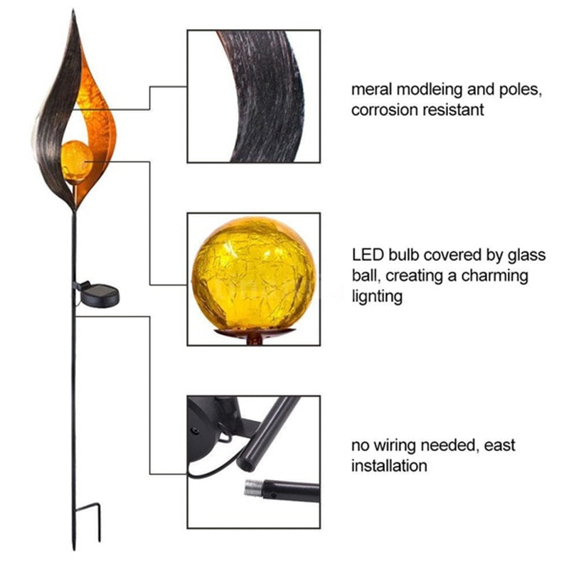 Solar Garden Pathway Light - 4 Seasons Home Gadgets