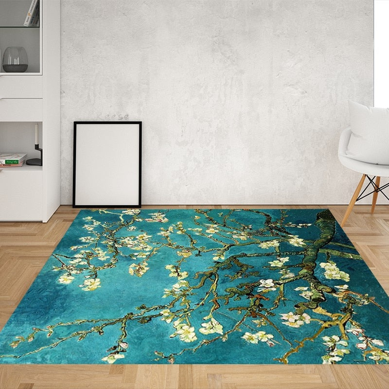 Starry Night Rug - 4 Seasons Home Gadgets