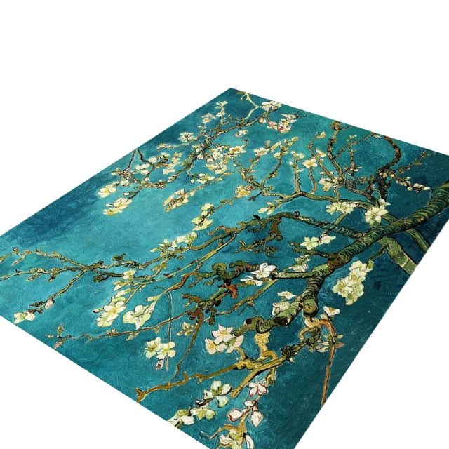 Starry Night Rug - 4 Seasons Home Gadgets