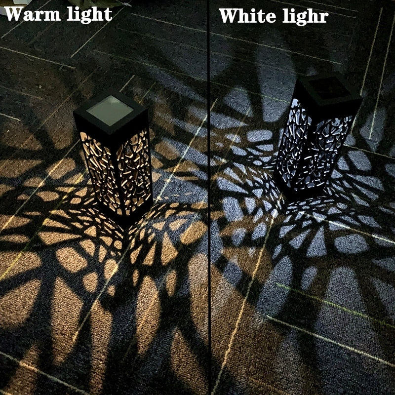 Black Solar LED Pathway Lights - 4 Seasons Home Gadgets