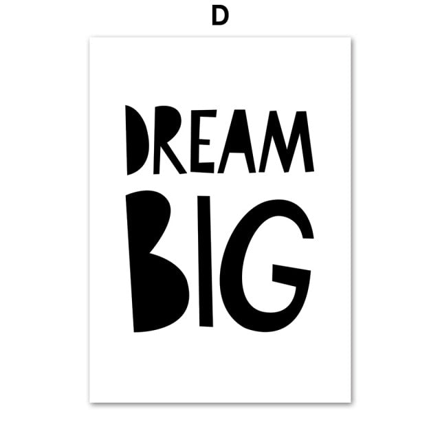 Super Hero  Dream Big Wall Art - 4 Seasons Home Gadgets