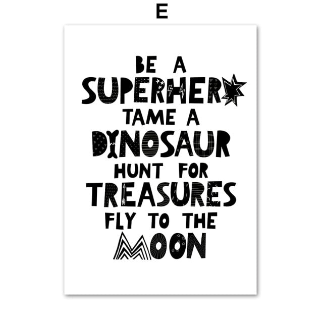 Super Hero  Dream Big Wall Art - 4 Seasons Home Gadgets