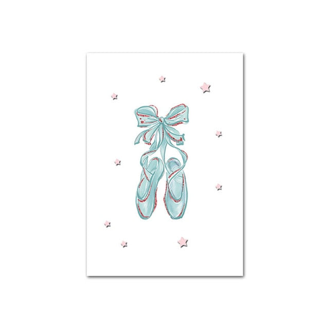 Dancing Ballerina Wall Art Set - 4 Seasons Home Gadgets