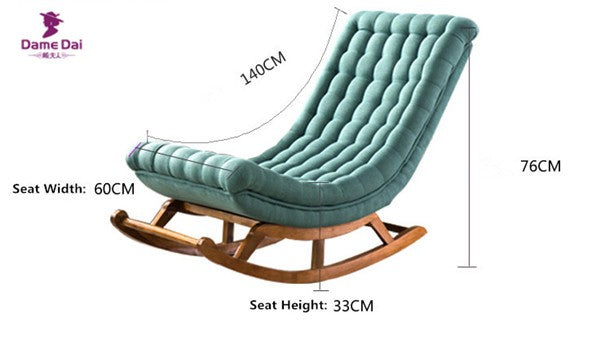 Modern  Rocking Lounge Chair - 4 Seasons Home Gadgets