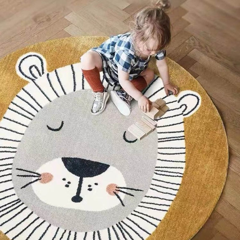 Lion Indoor Rug - 4 Seasons Home Gadgets