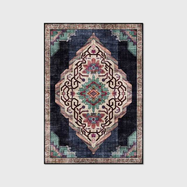 Floral Bohemian Rug - 4 Seasons Home Gadgets