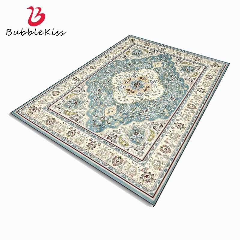 Oriental Blue Area Rug - 4 Seasons Home Gadgets