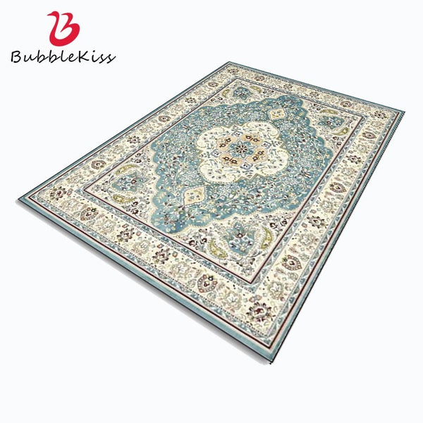 Oriental Blue Area Rug - 4 Seasons Home Gadgets