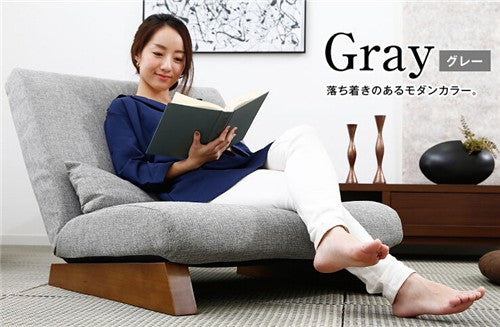 Floor Lazy Sofa Leisure Chair With Ottoman - 4 Seasons Home Gadgets