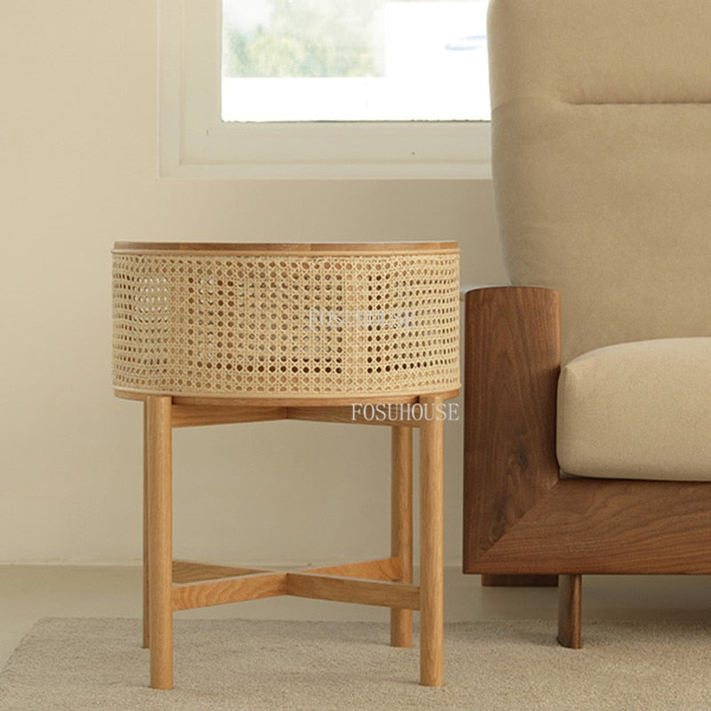 Rattan End Table - 4 Seasons Home Gadgets