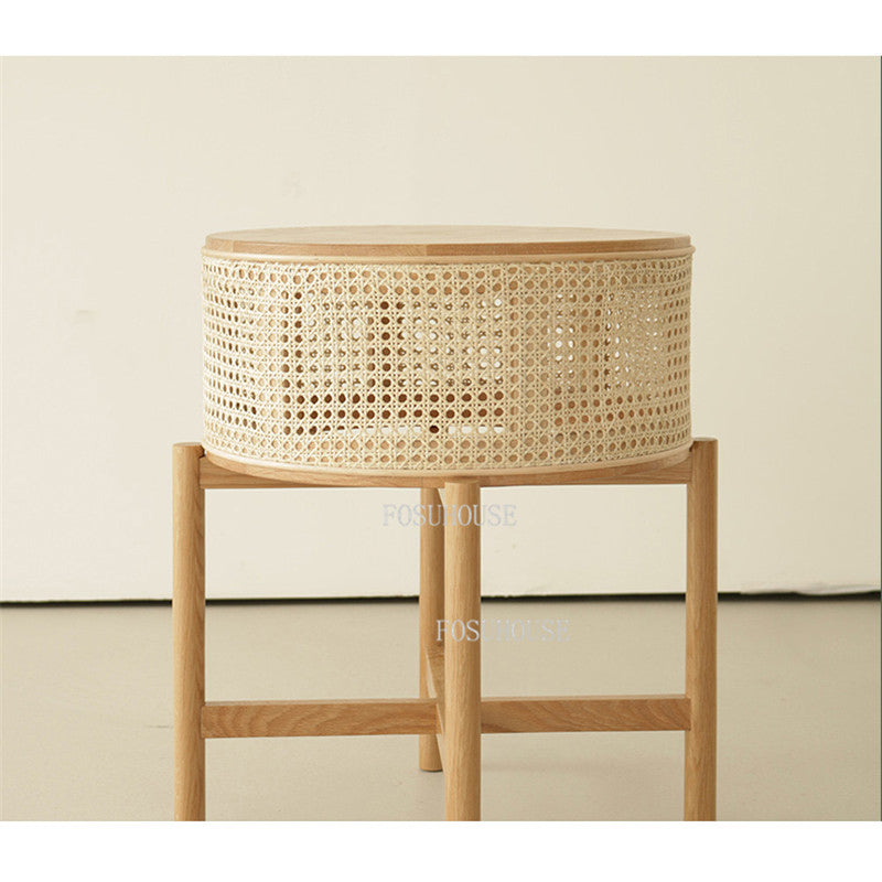 Rattan End Table - 4 Seasons Home Gadgets