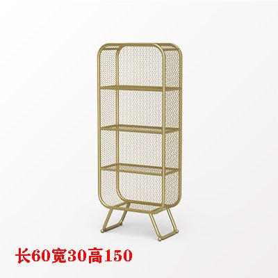 Gold Mesh Storage Rack - 4 Seasons Home Gadgets