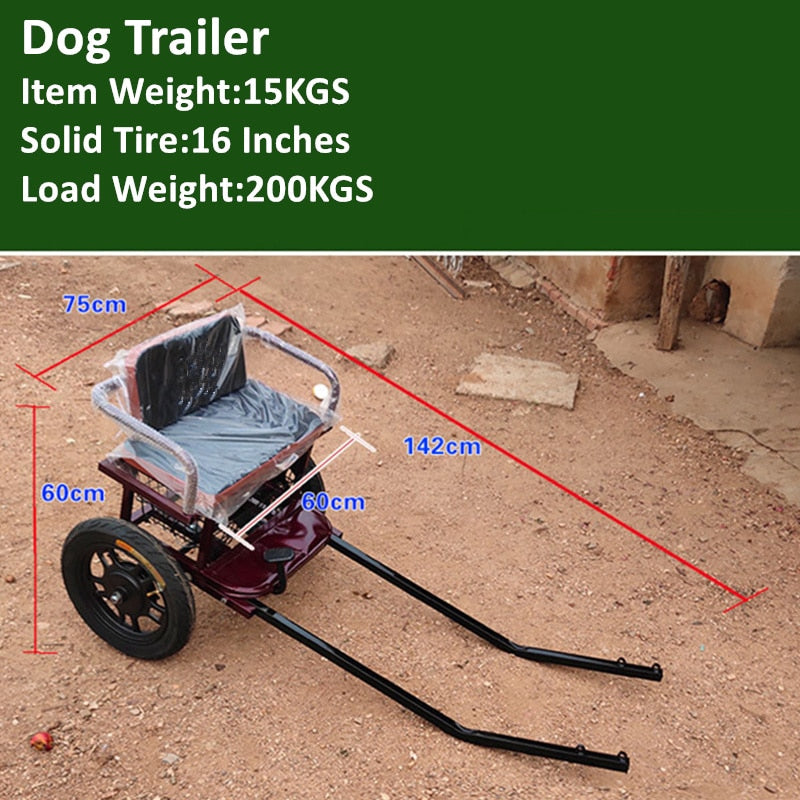 Dog Cargo Sled Cart - 4 Seasons Home Gadgets