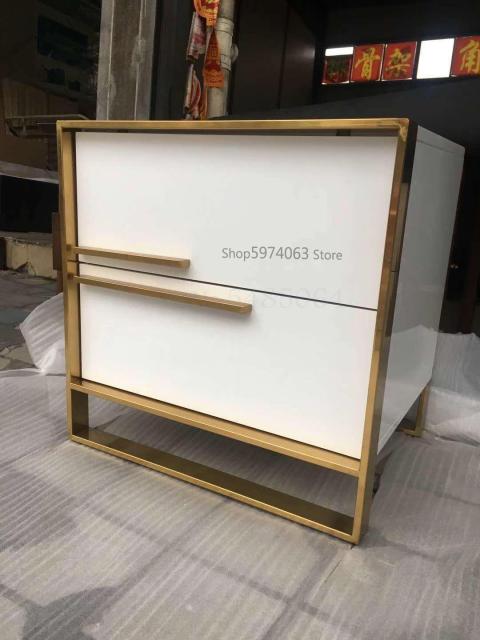 Gold Brass Nightstand Drawer - 4 Seasons Home Gadgets