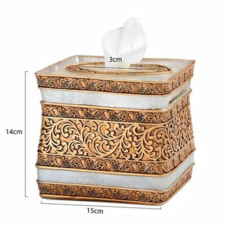 Boutique Tissue  Storage Holder - 4 Seasons Home Gadgets