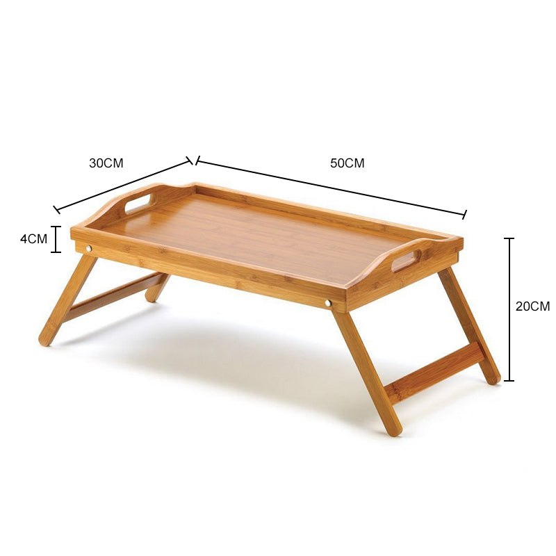 Breakfast Tray with Handles and Foldable Legs - 4 Seasons Home Gadgets