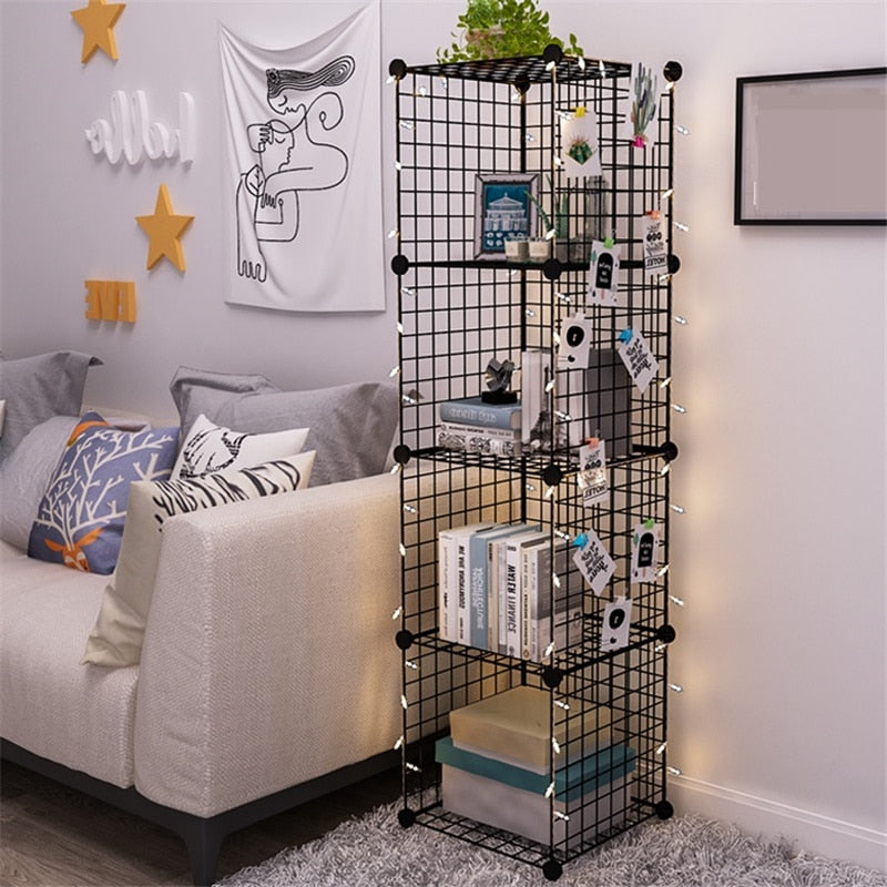 Metal Stackable Drawer Bookcase - 4 Seasons Home Gadgets